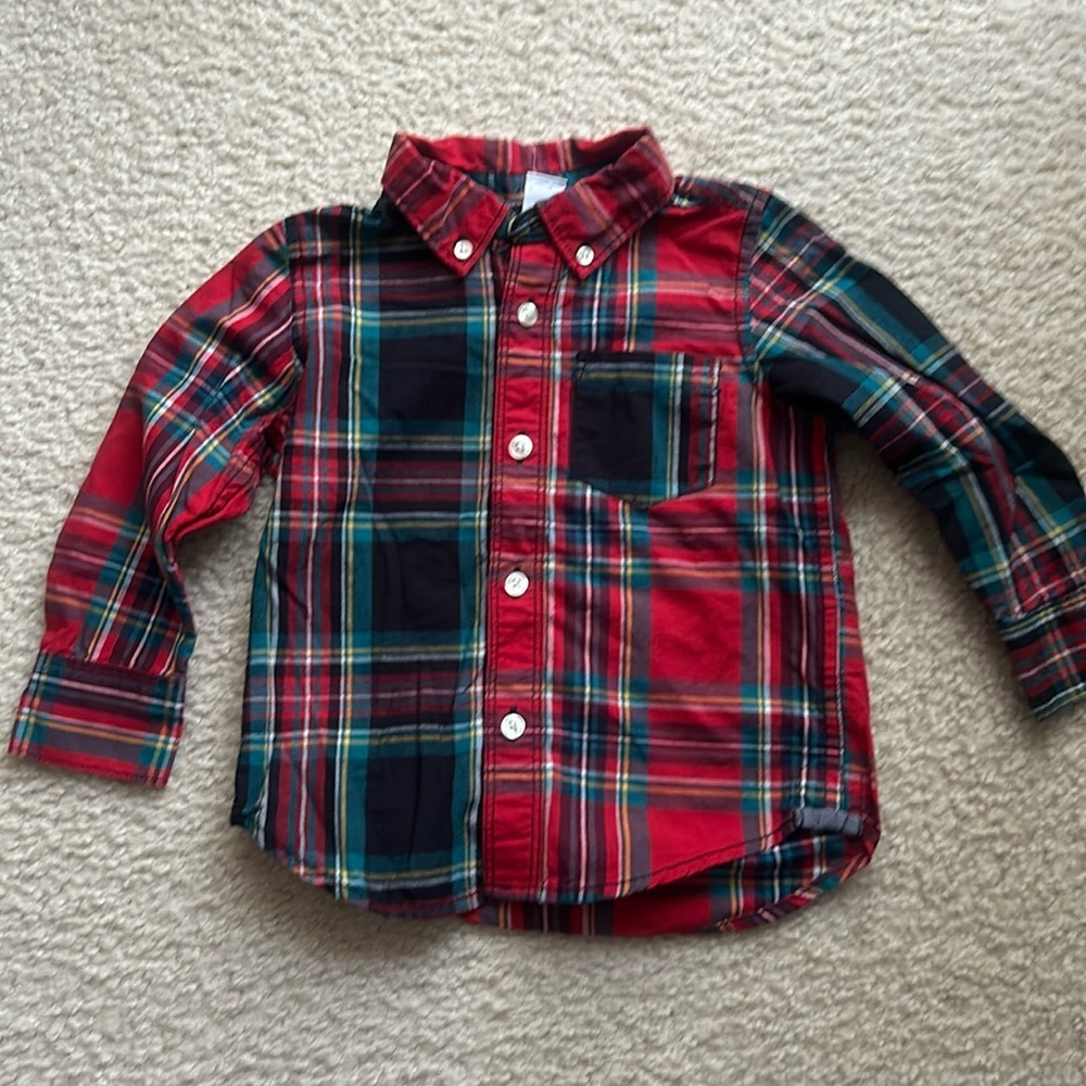 Button up Toddler Shirt